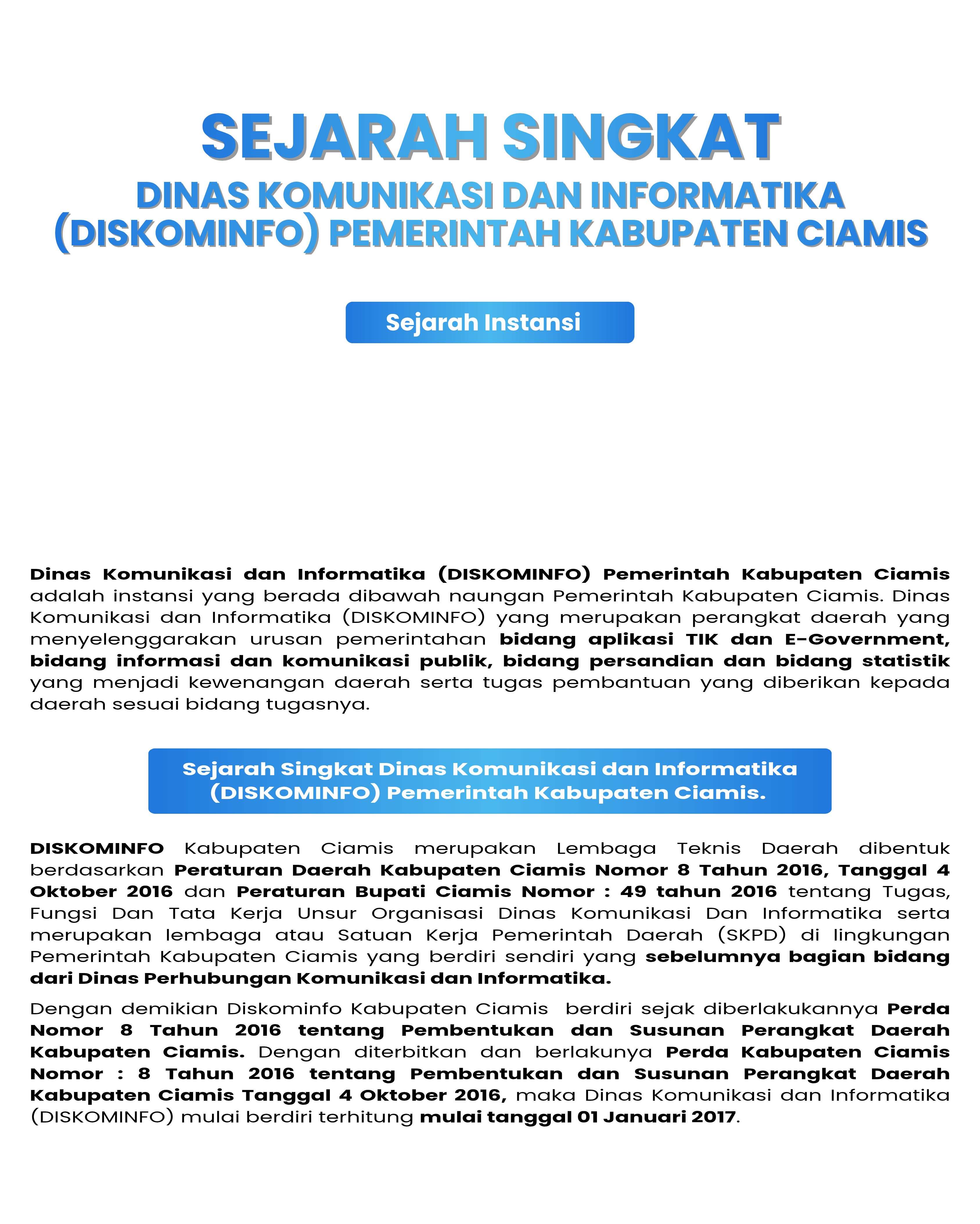 Sejarah Singkat